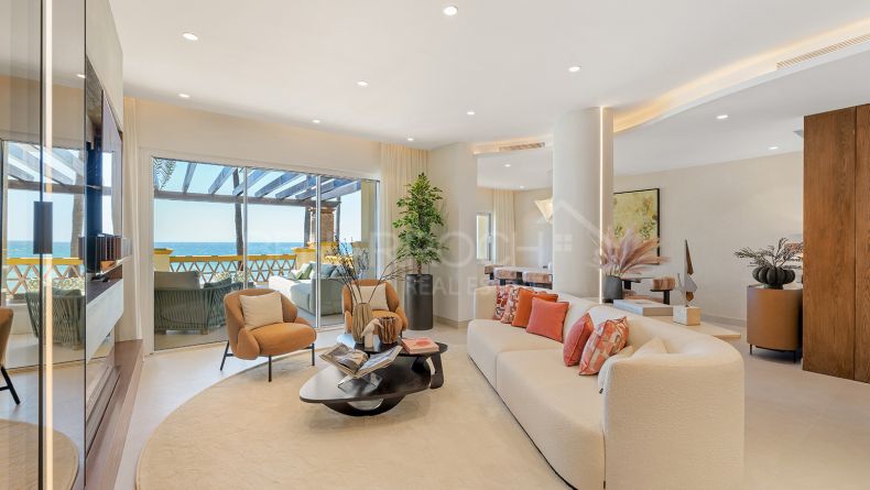 Galería de fotos - Apartamento en planta primera en Rio Real Playa, Marbella Este