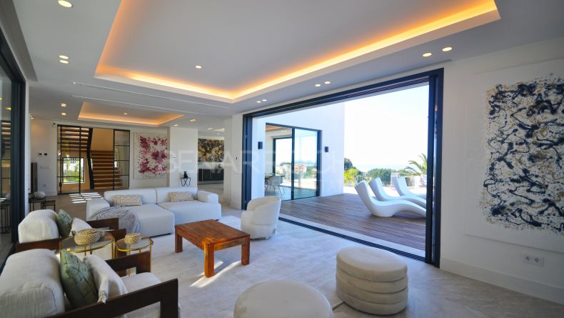 Galerie de photos - Villa de style contemporain à Rio Real, Marbella Est