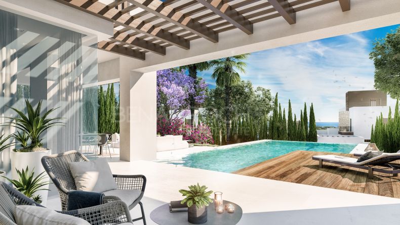 Galería de fotos - Villa de estilo moderno andaluz en La Fuente Marbella