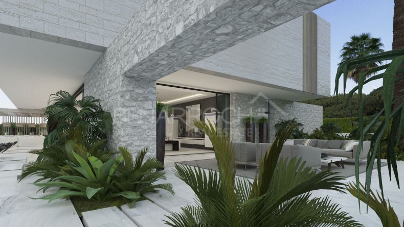Galería de fotos - Villa en construccion en El Madroñal, Benahavis