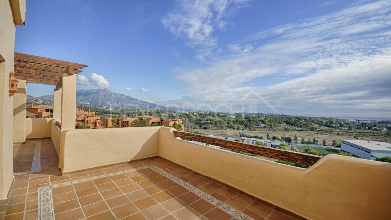 Penthouse avec vue sur la mer à Las Lomas del Conde Luque, Benahavis