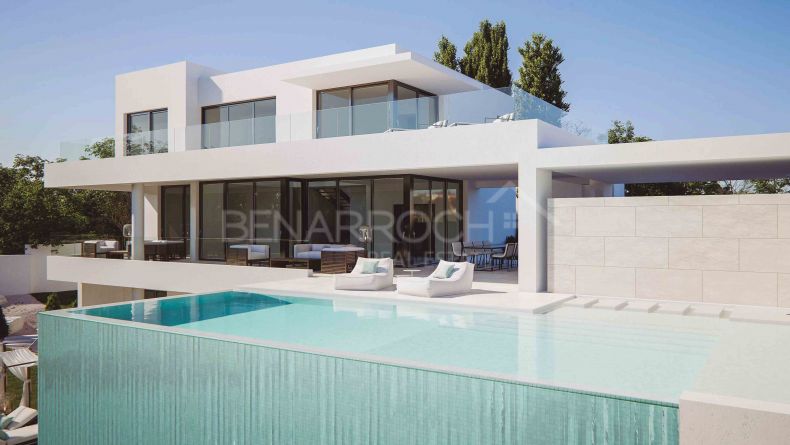 Contemporary design villa in Mirador del Paraiso, Benahavis