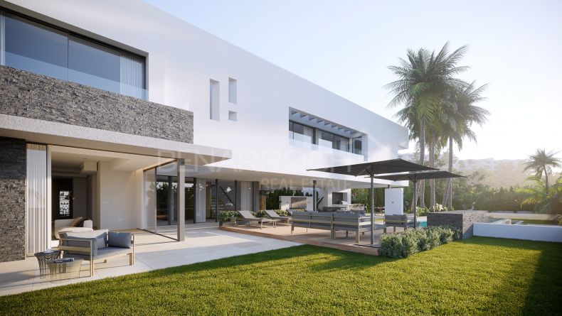 Galería de fotos - Elegante villa de diseño moderno en Capanes Sur, Benahavis