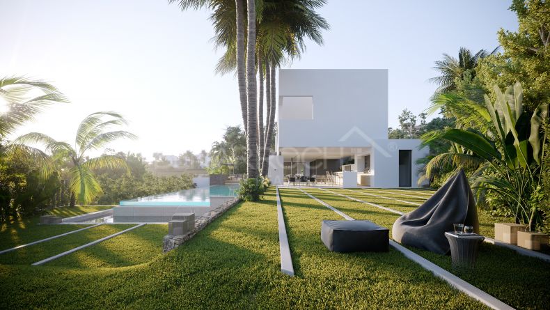 Galerie de photos - Elégante villa de design moderne à Capanes Sur, Benahavis