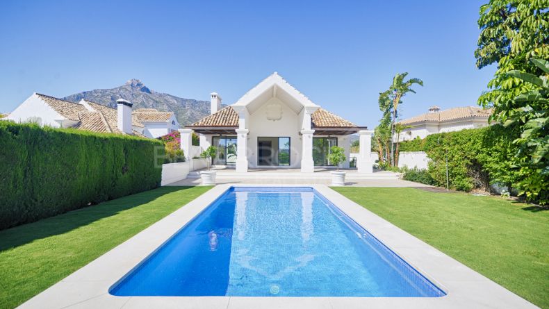 Elegant family villa on the Golden Mile, Marbella