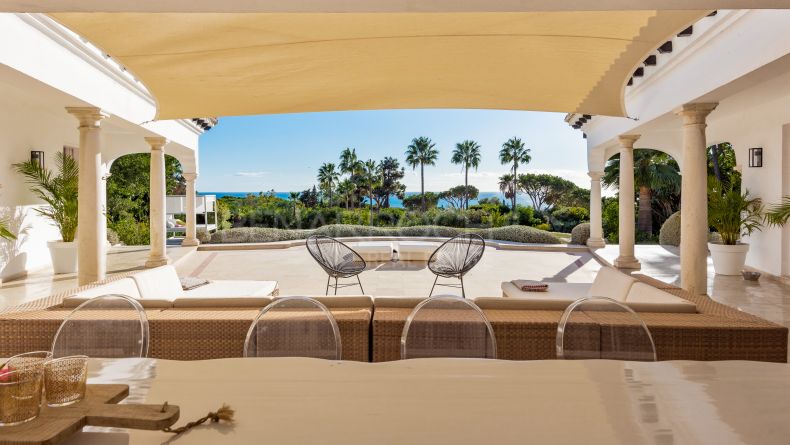 Galería de fotos - Villa con encanto vistas al mar en Las Chapas, Marbella