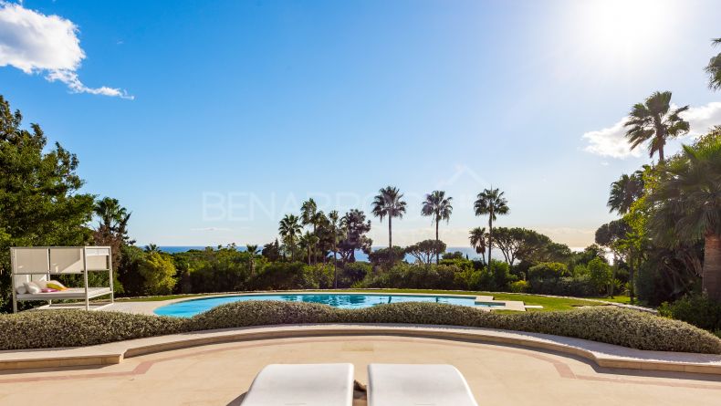 Galerie de photos - Impressionnante villa avec vue sur mer à Las Chapas, Marbella