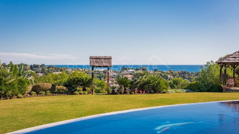 Galería de fotos - Villa familiar con vistas al mar en El Paraiso Alto, Benahavís