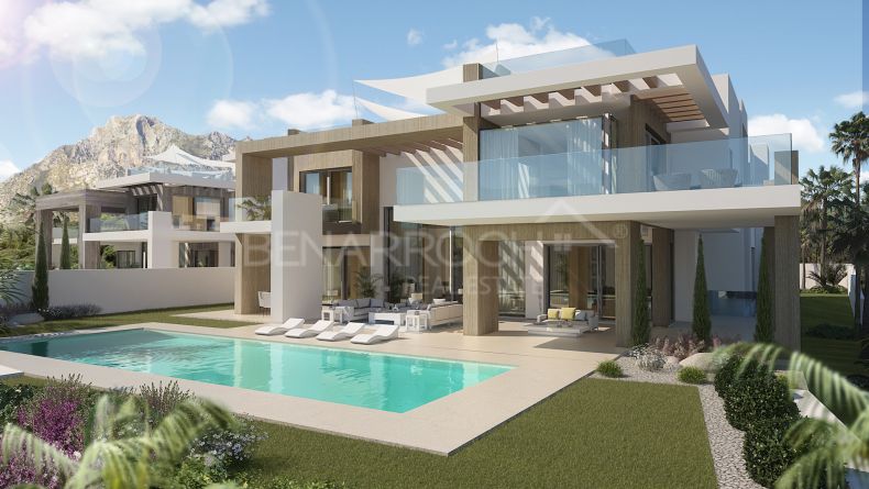 Contemporary style villa on Marbella's Golden Mile