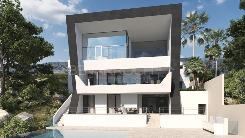 Villa nouvellement construite à Los Arqueros, Benahavis