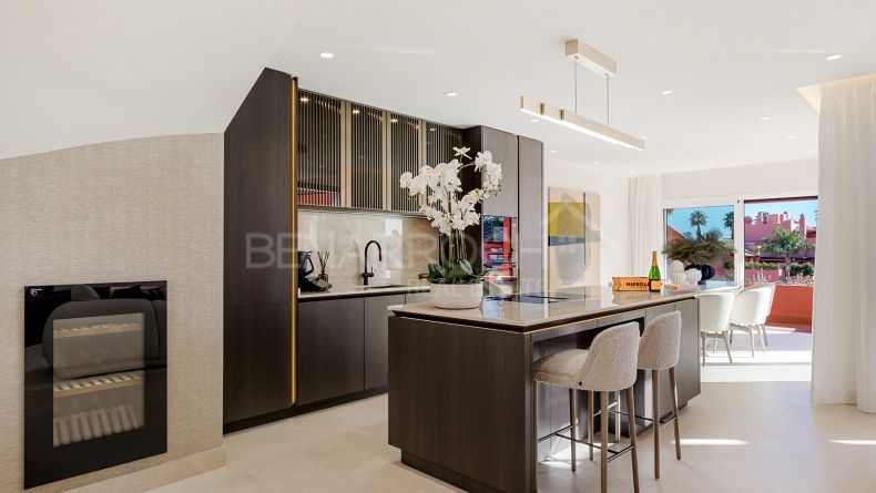 Galerie de photos - Penthouse en duplex en première ligne de plage à Cabo Bermejo, Estepona