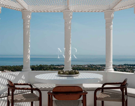 Penthouse à vendre dans le lotissement Jardines Colgantes avec vue panoramique sur la mer