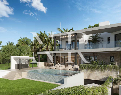 Noura Villas, Villa en Milla de Oro de nueva construcción en venta
