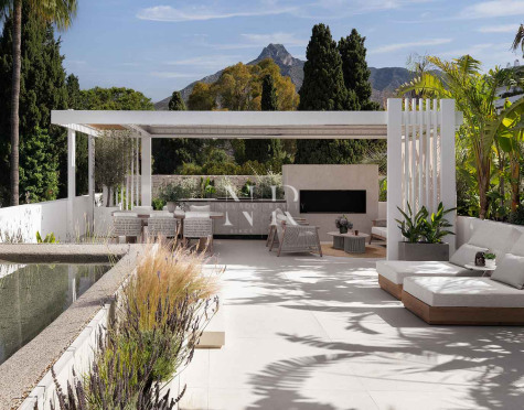 Penthouse avec piscine privée à vendre sur la Golden Mile de Marbella