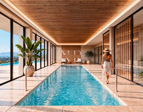 Adosado en venta en Serenity Hills Marbella, Elviria, con vistas al mar
