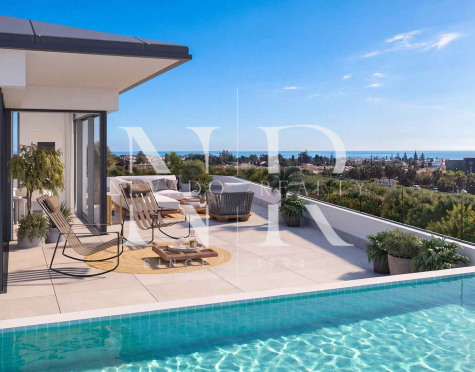 Promoción The Grove, Apartamento en venta en San Pedro de Alcántara en construcción