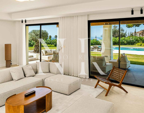 Villa con vistas al mar en El Rosario, Marbella en venta