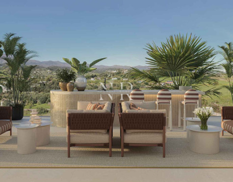 Beachfront penthouse for sale in Estepona