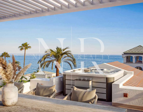 Penthouse à vendre à Dominion Beach, Estepona, en première ligne de plage