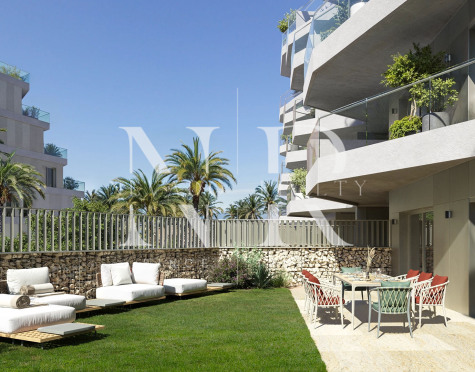 Apartamento en Mijas Costa con jardín privado en venta
