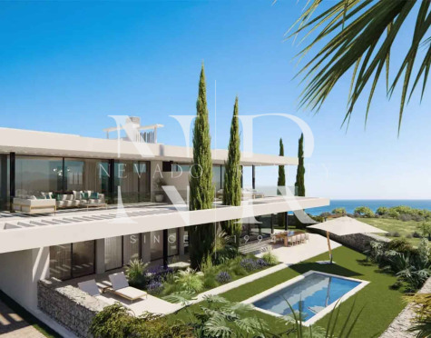 Villa pareada en Santa Clara Golf en construcción con vistas al mar en venta