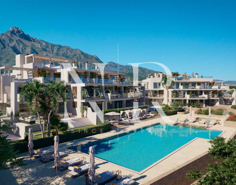 Newly built apartment on the Golden Mile in a gated community for sale
