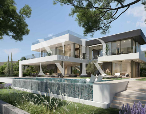 Sea-view villa under construction in Artola Alta for sale