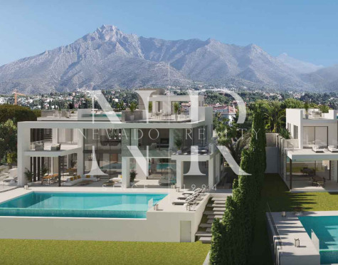 Parcela en Cortijo de Nagueles con proyecto para villa de lujo en venta