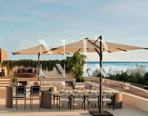 Apartamento en Las Chapas en primera línea de playa en venta