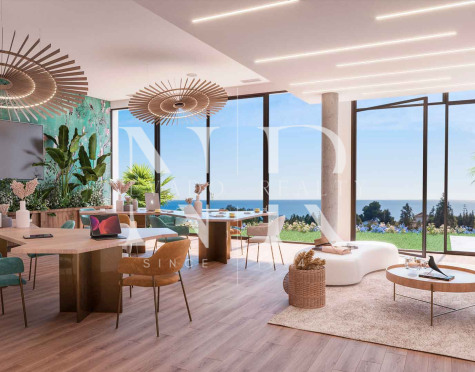 Adosada en Mijas Costa en primera línea de golf en construcción