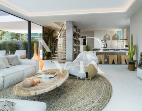 Villa en Estepona en primera línea de golf a la venta