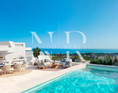 Golden Eight – Townhouses with sea views in Artola Alta, Marbella for sale