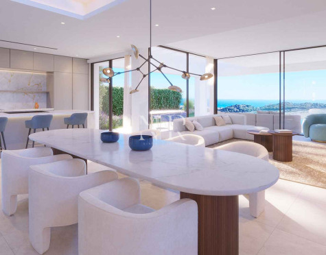 A new collection of 10 luxury frontline golf villas in Estepona