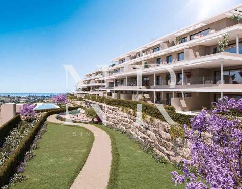 Capri, Apartments and penthouses in Estepona East with sea views for sale