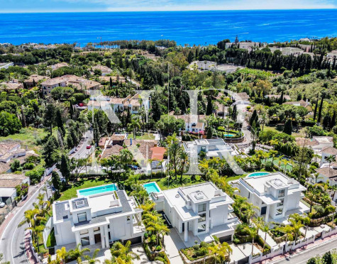 New development of villas in Lomas del Marbella Club for sale