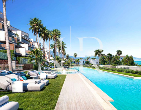 Nubay, beachfront penthouses and apartments for sale in Manilva