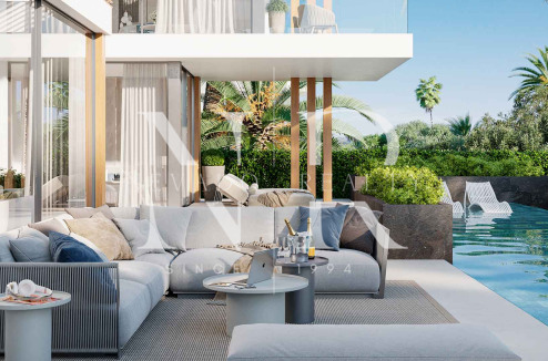 Villa en Nueva Andalucía en construcción en urbanización cerrada en venta