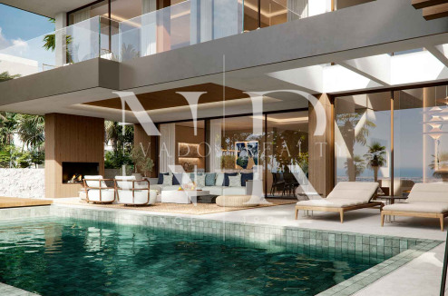 Villa in Nueva Andalucía under construction in a gated community for sale