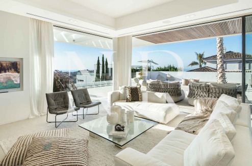 Villa en La Quinta con vistas panorámicas al mar en venta