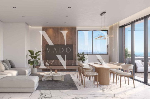 Appartement nouvellement construit à Estepona avec vue sur la mer à vendre
