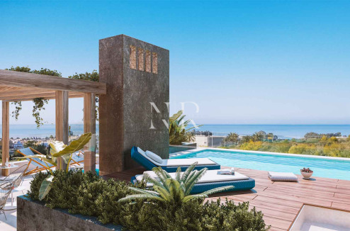 Maison jumelée à Rio Real avec vue sur la mer à vendre