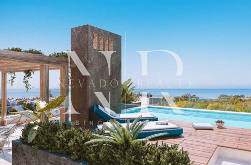 Maison jumelée à Rio Real avec vue sur la mer à vendre