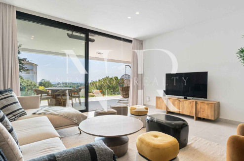 Appartement au rez-de-chaussée d'Artola avec vue panoramique sur la mer à vendre