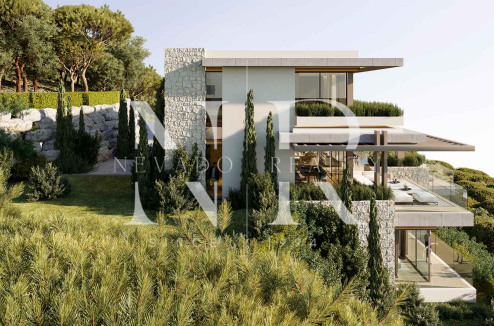 Plot in Sierra Blanca Country Club with panoramic sea views for sale