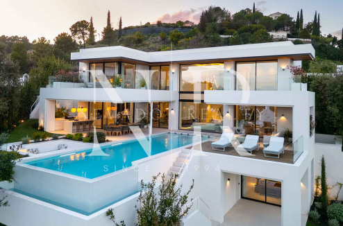 Villa with sea views in La Quinta, Benahavís for sale