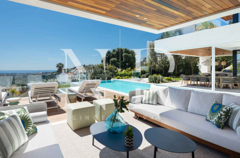 Villa with sea views in La Quinta, Benahavís for sale