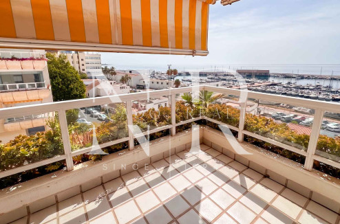 Apartment available for long-term rental in Marbella center with sea views