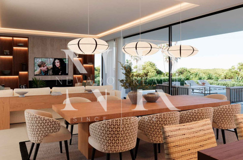 Villa en venta en construcción en Los Monteros Playa