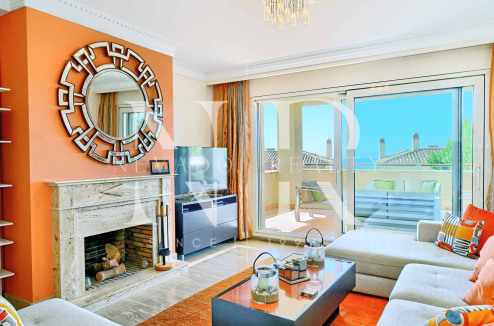Appartement avec vue sur la mer à vendre à Condado de Sierra Blanca, Marbella