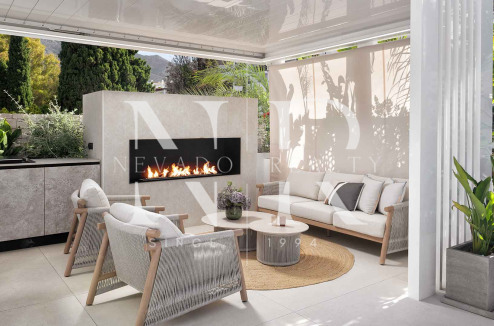 Penthouse avec piscine privée à vendre sur la Golden Mile de Marbella